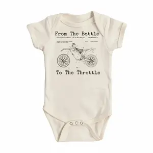 Dirt Bike Patent Newborn Baby Onesie® Bodysuit
