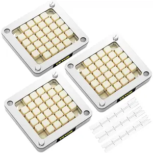 VEVOR Commercial Vegetable Chopper w/ 4 Replacement Blades, Stainless Steel French Fry Cutter Potato Dicer Fruit Slicer for Restaurants Home KitchenVEVOR Super Brand Day