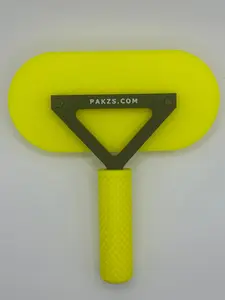 Yellow And Black Pakzs Ultimate Grooming Brush