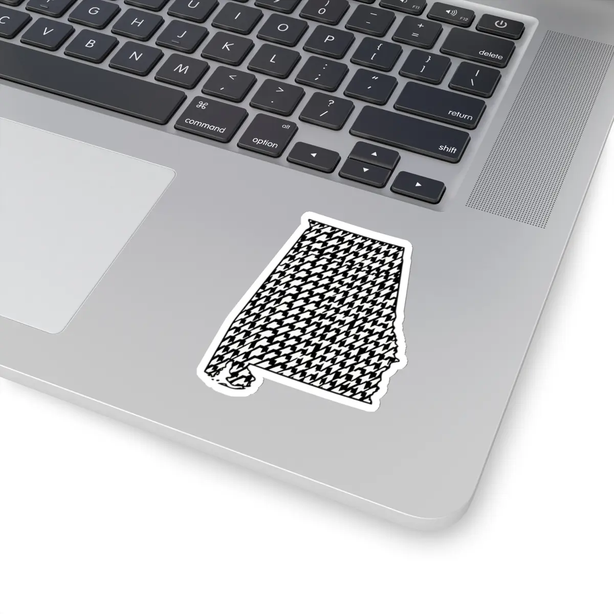Alabama Houndstooth Kiss-Cut Stickers for Alabama Football Fans, Decal, Laptop, Car, Water Bottle, College Football Merchandise