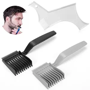 Barber Comb & Beard Shaping Tool Trimmers for Men Haircut Hair Fade Tool for Home Salon Professional Use