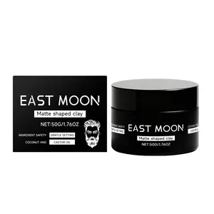 East Moon Men's Matte Hair Gel, Refreshing Long Lasting Hold, Easy to Style, Non-Greasy, Smooth Finish, Perfect for Daily Use, Men's Hair Styling Product