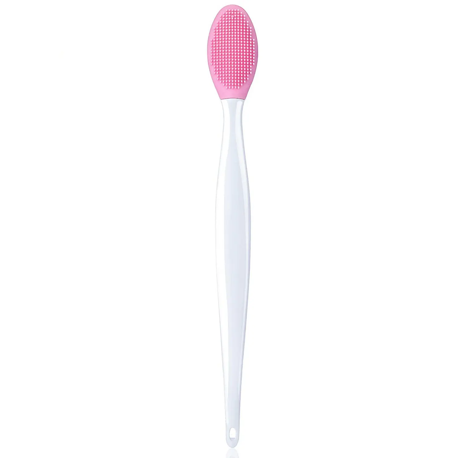 1 PCS Lip Scrub Brush,Double-Sided Silicone Exfoliating Lip Brush Exfoliating Brush for Men Wome Double-sided Soft ​Lip Brush for ​Smoother and Fuller Lip Appearance