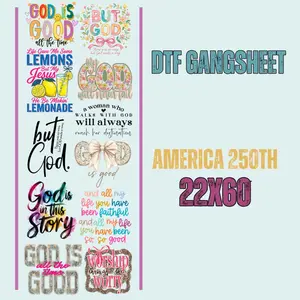God & Faith Gangsheet 22x60