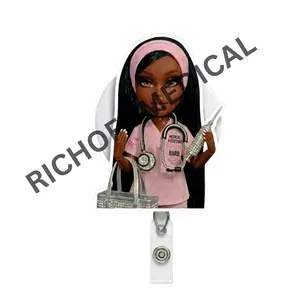Rich Off Medical | LIMITED! Medical Assistant Med Barb Badge Reel