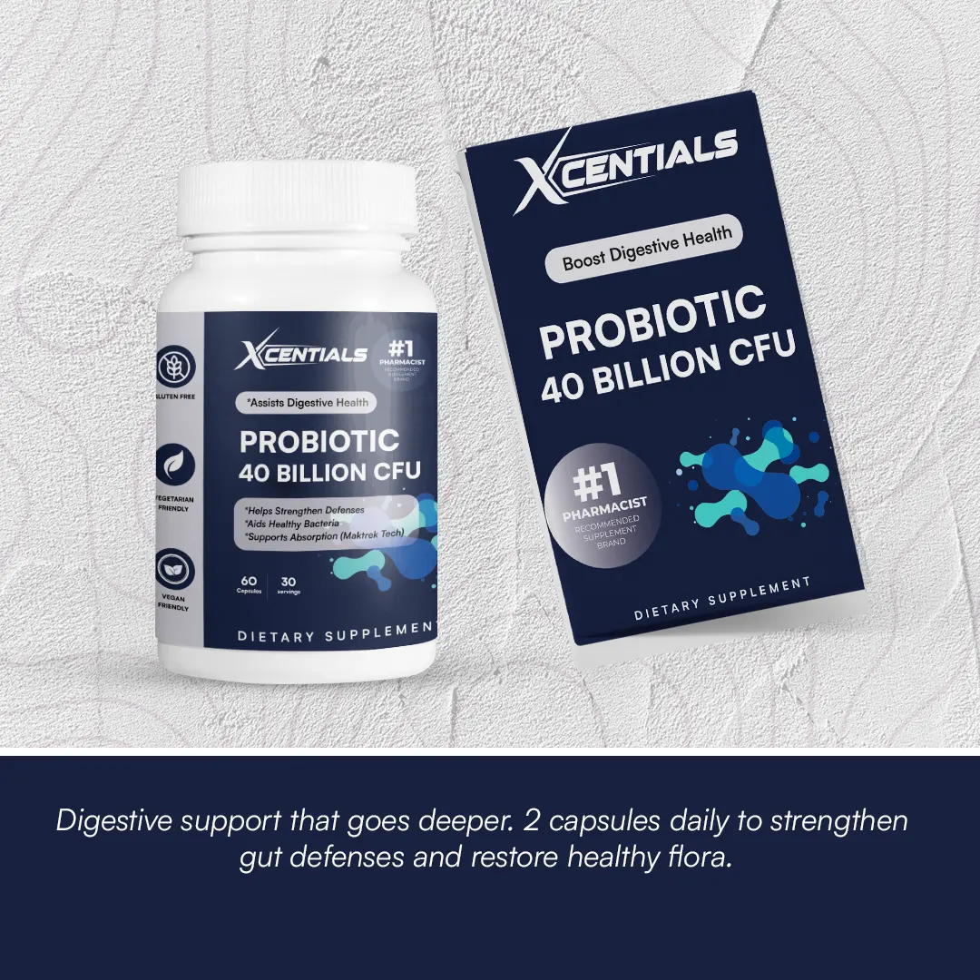 Xcentials Probiotic - 40 Billion CFU