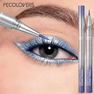Glitter Long-Lasting Liquid Eyeliner Waterproof Liquid Eyeliner Pen, Long-Lasting Eye Makeup for Active Look, Eyeliner Pen Cosmetic Longwear Eye Liner