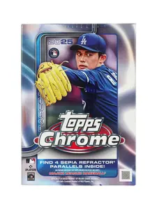 2025 Topps Chrome MLB Blaster Box