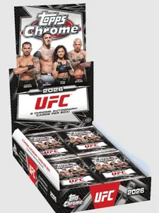 2026 Topps Chrome UFC Hobby Box