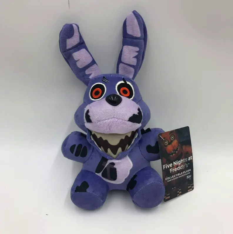 18CM FNAF Plush Toy Five Nights at Freddy's Stuffed Doll Cute Bonnie Foxy Freddy Bear Cartoon Game Plushie Kids Gift