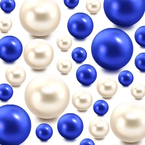 White + Royal Blue