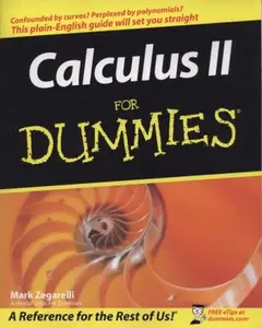 USED-Calculus II For Dummies by Mark Zegarelli (Paperback)