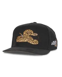 Rattlesnake Hat - Black