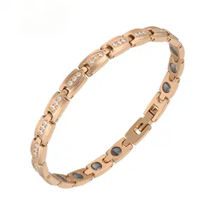 Nandudu Women's Crystal Bracelet - Adjustable Copper Bangle with Tool, Dainty Minimalist Jewelry, Gifts for Women, Women Gifts