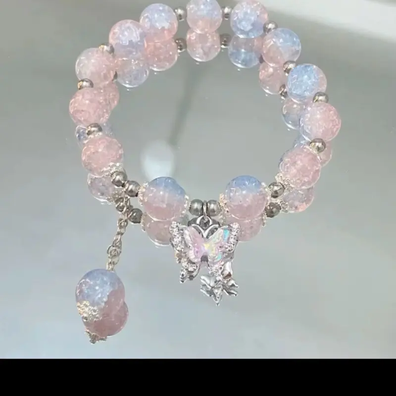 Crystal Beaded Bracelet