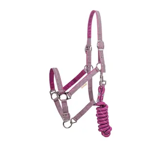 Horse Halter and Lead Rope Set