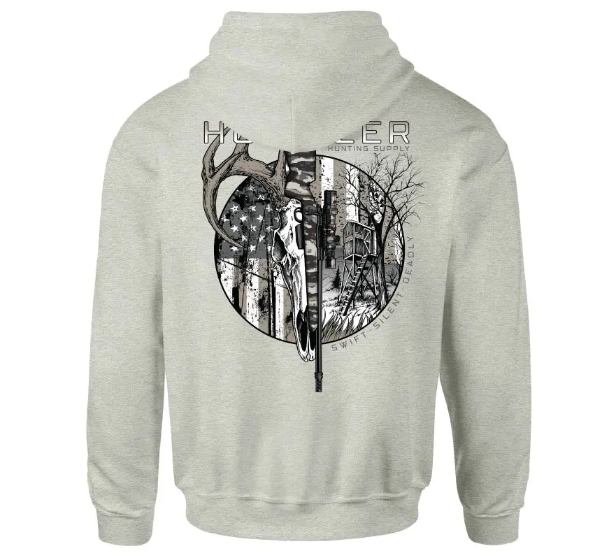 Howitzer Men's Graphic Cotton Blend Fleece Hoodie, Soft Pullover Sweatshirt with Hand-Drawn Artwork and Tagless Neck, Menswear, Pullover Hoodie, Gothic, Drawing, Unique Art, Cotton Poly, Xl