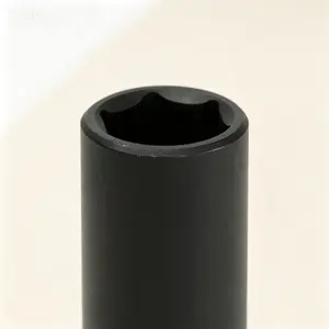 Magnetic Deep Impact Socket 8mm 1/4-Inch Drive Cr-V Steel Hex Driver Bit Heavy Duty Magnetic Socket 8mm Deep Well Impact Grade Magnetic Socket for Fastener Removal Reusable Strong Hold No Glue Needed