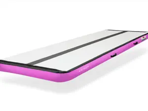 AirTrack Inflatable Gymnastics Mat with Air Pump - 13 ft | Thick Tumbling Track Air Mat For Yoga, Cheerleading, Fitness & Training