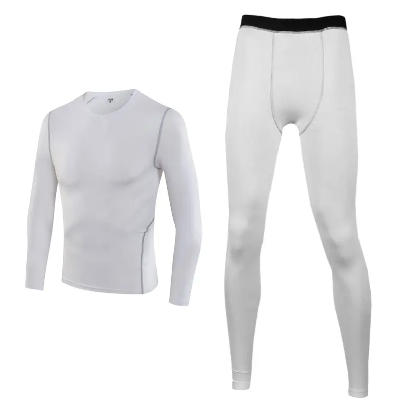 Boys' Warm Underwear Set, Teen Soccer Tight Fit Top & Bottom, Kids Winter Sports Gear, Casual Style, Sporty Design, Sports Clothing Set, Athletic Set, Spring & Fall, Sport Specific Clothing