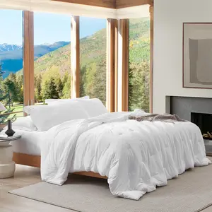 Cool It Bae - Coma Inducer Oversized Comforter Set - White