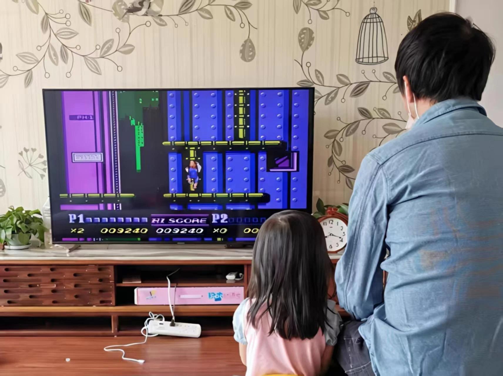 HDMI FC Small Steel Cannon - Mini FPGA Hardware FC Game Console Motherboard, RGBS/HDMI Dual Output, 4 Color Palettes, Type-C Power Supply