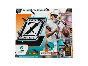 Panini 2024 Zenith Football Hobby Box - 6 Cards Per Pack with Autographs, Rookie Cards & Inserts - Official NFL Trading Card Set