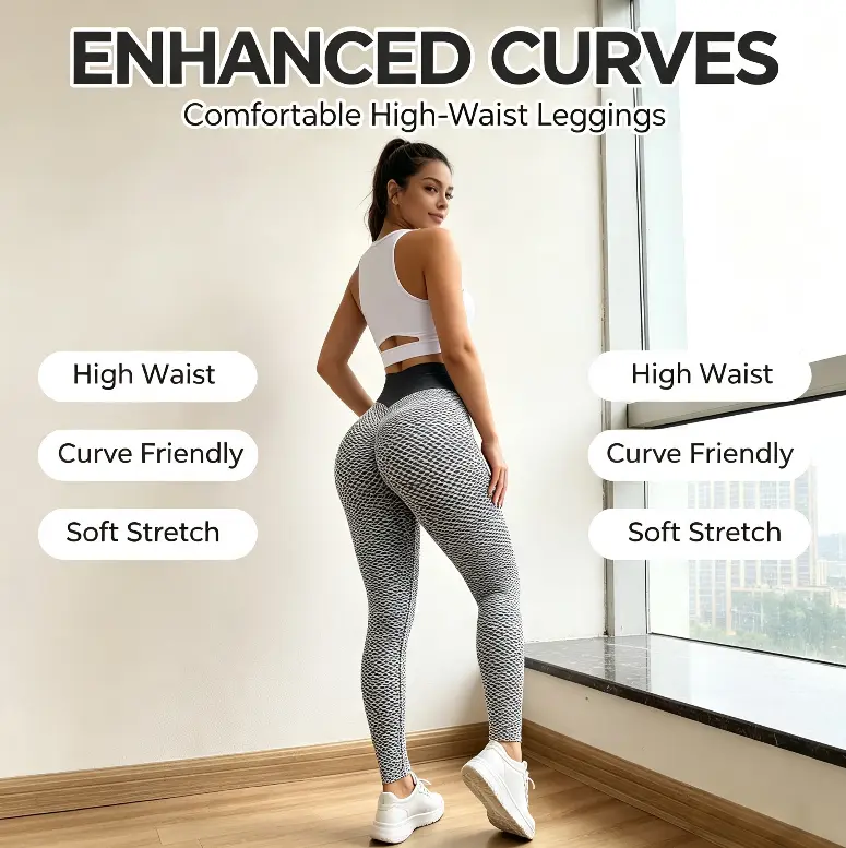 Women's High Waist Snake Print Full Length Nylon Blend Chemical Fiber Leggings, Stretch Curve-Friendly Female Workout Gear for Fitness, Running