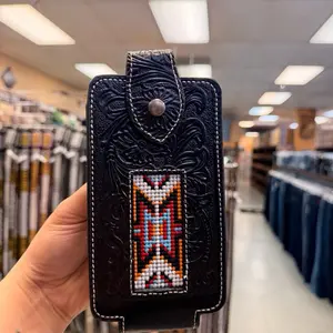 Phone Fundas Western leather