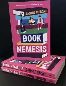 Sammie Trinidad Book Nemesis: A quirky contemporary romance for book lovers who love fake dating, revenge, and second chance romance