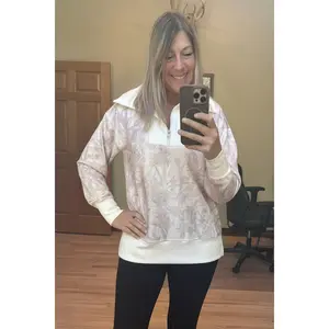 Camo Scuba Quarter-Zip Pullover