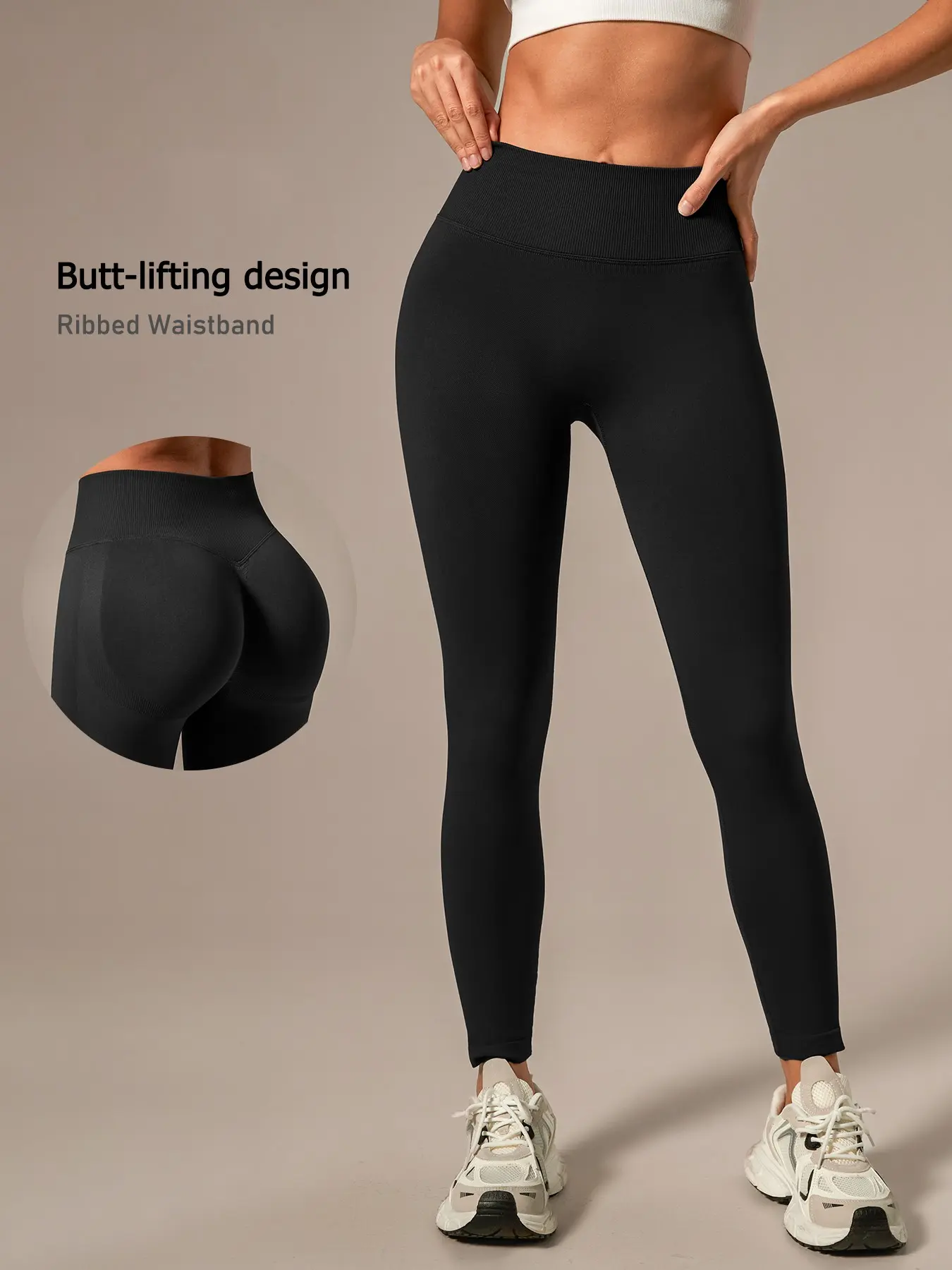 Women's High Waist Yoga Pants, Sporty Tight-Fitting Long Pants, Outdoor Running Golf Tennis Cycling Hiking Gym Fitness Fashion, Fitness Yoga Leggings