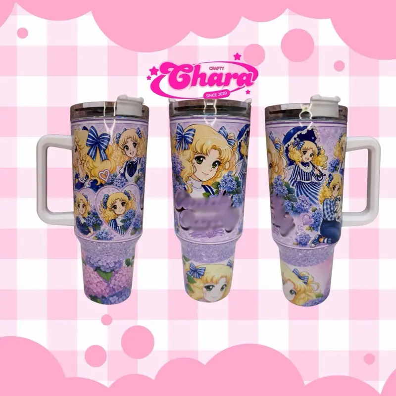 40oz tumbler Candy design