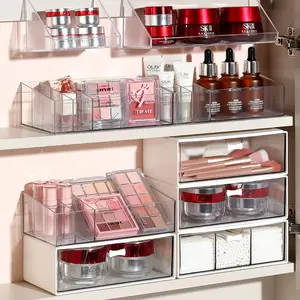 Drawer Storage Box for Bedroom and Bathroom, Cosmetics, Lipsticks, Daily Necessities Storage Rack