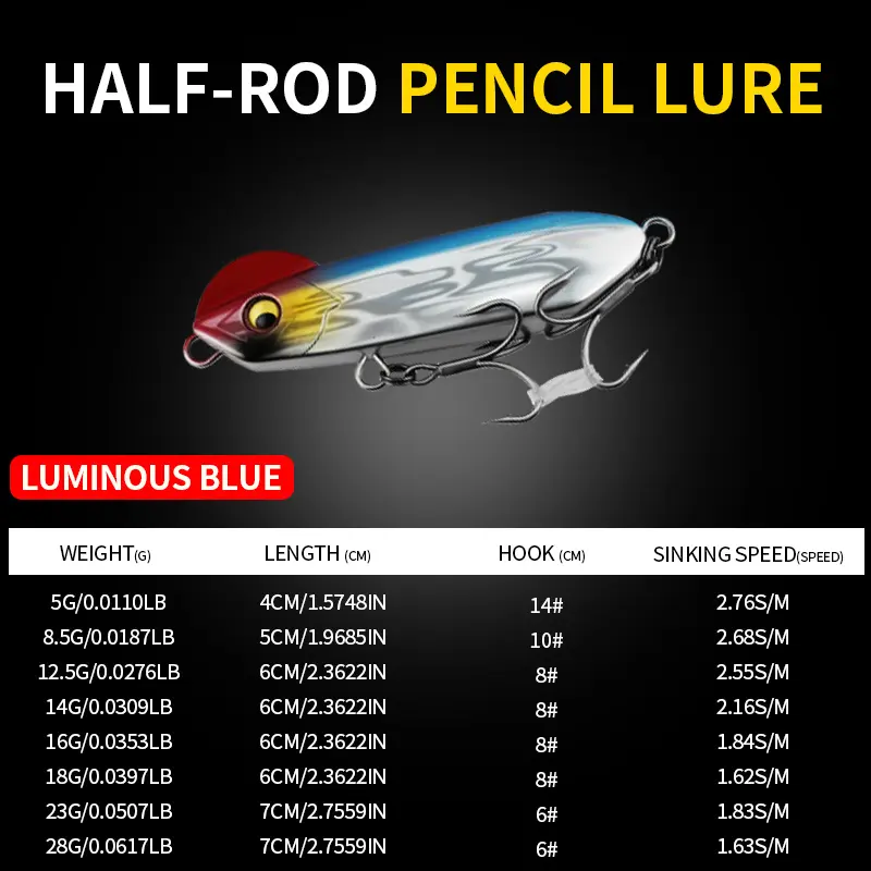 8.5g/5cm/1pc Color 6