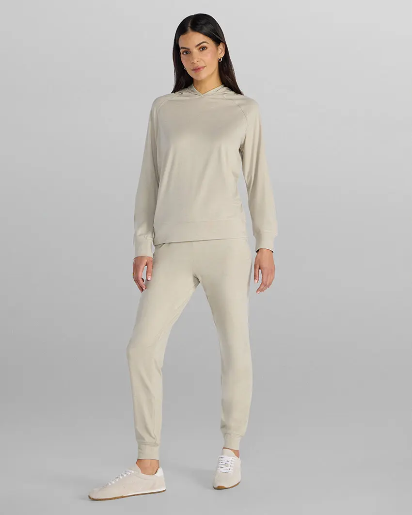 Women's Soft Jogger Trousers - 4-Way Stretch Activewear Sports Joggers for In-Step Workout Sessions, 4-Way Stretch Women's Sports Joggers