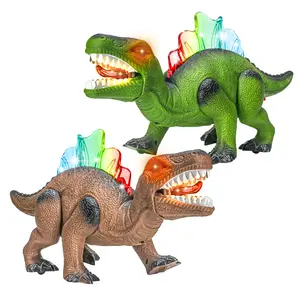 Walking Dinosaur Toy, Moving and Calling Light Up, Realistic Simulation, Mouth Moves, Eyes Glow, 3 Year Olds Birthday Gift, Requires 3 AA Batteries