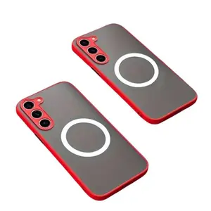 Shockproof Matte Phone Case Cover for Samsung Galaxy S23 Ultra S22 S21 Plus S20 Fe, Enhanced Grip Design for Ultimate Protection, Durable Shock Absorption