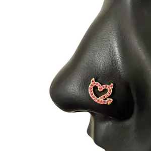 STATEMENT GOLD | BGC Nose Stud, Cork Shaped Nose Ring