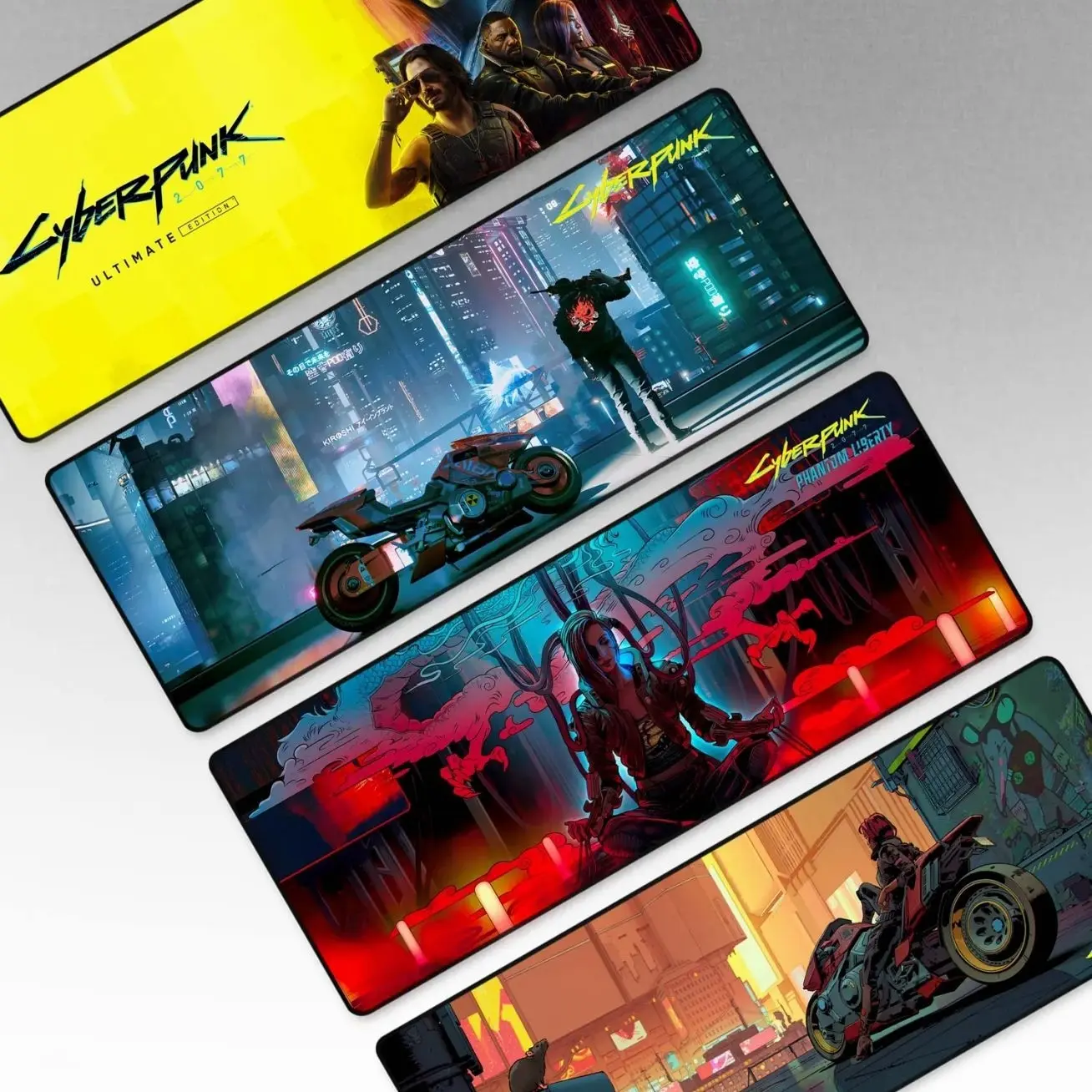 Cyberpunk 2077 Gaming Mouse pad, Oversized XL Non slip Desk Mat, Video Game Decor, Game Room Decor, Gamer Gift, Gaming Pc Accessories
