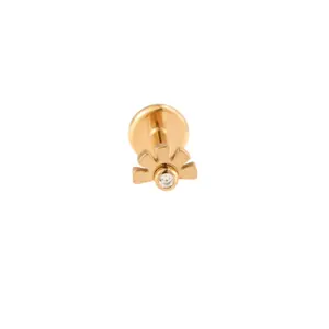 Hielo Flat Back Stud