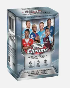 2025-26 Topps Chrome UEFA Soccer Blaster Box