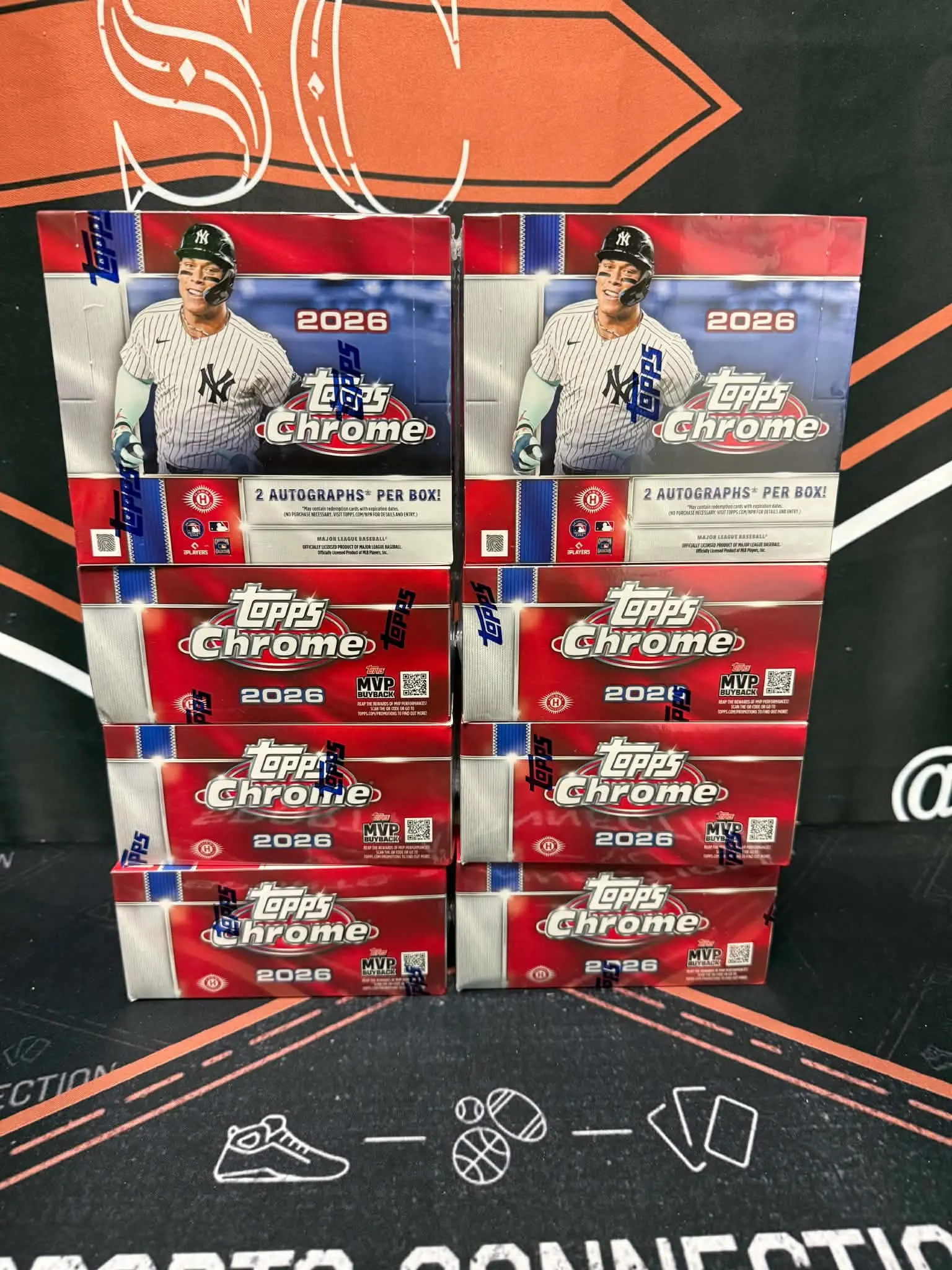 BREAK #11 2026 Topps Chrome Baseball JUMBO 8-Box Full Case Break #11 Pick Your Team