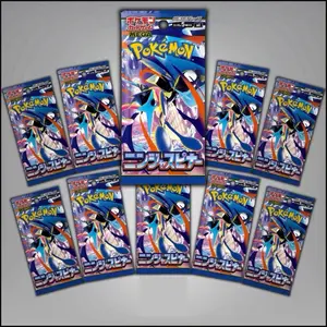 Pokémon Trading Card Game - 10 Packs of Nihon Spin Trading Cards Featuring Nihon Spin