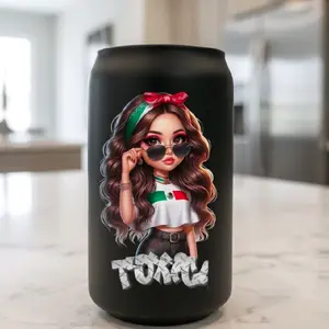 La Mexicana Tóxica Bandana - UVDTF Decal for cups/hard surfaces sticker