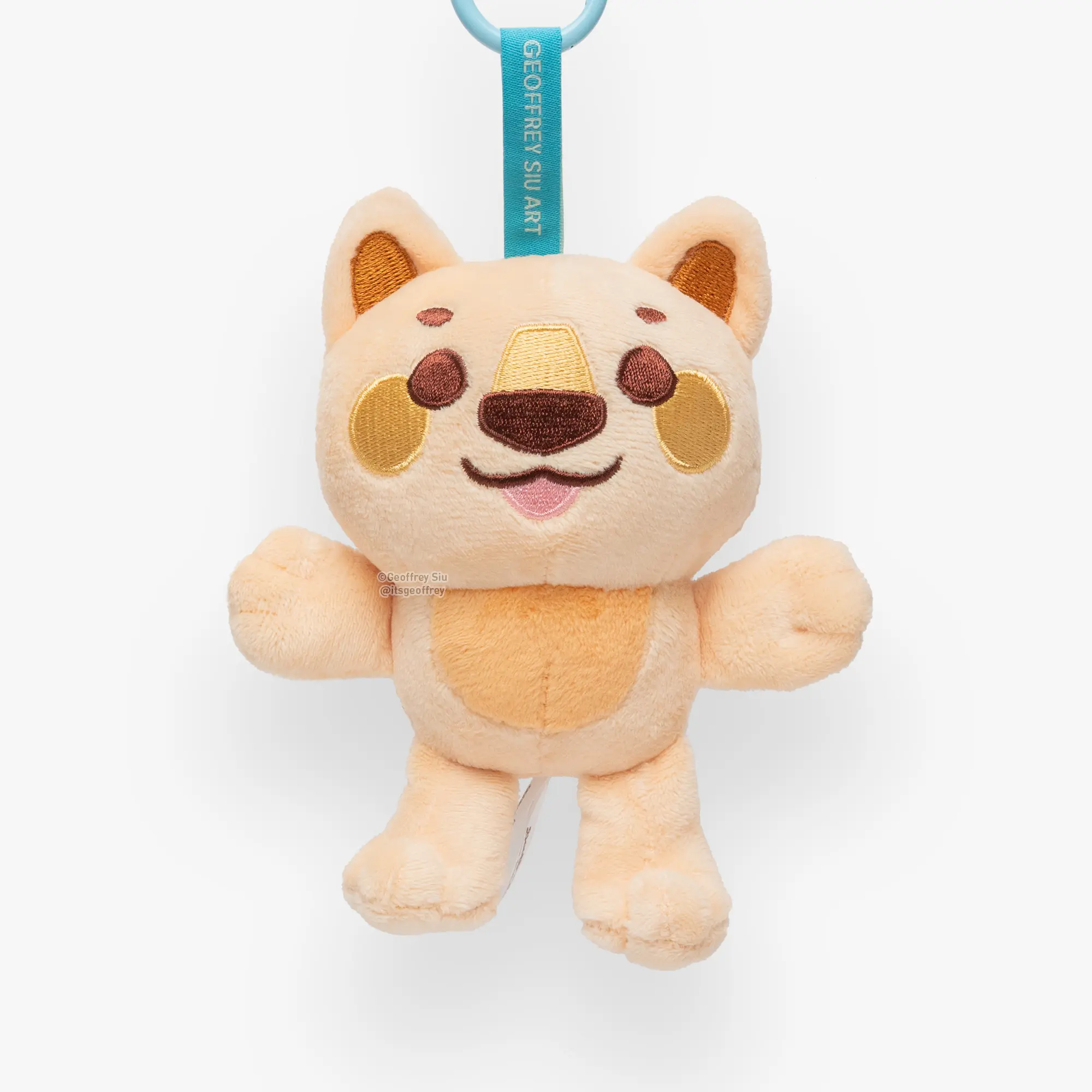 Lion Plushie Keychain Customizable Collectible Mini Stuffed Animal Accessory