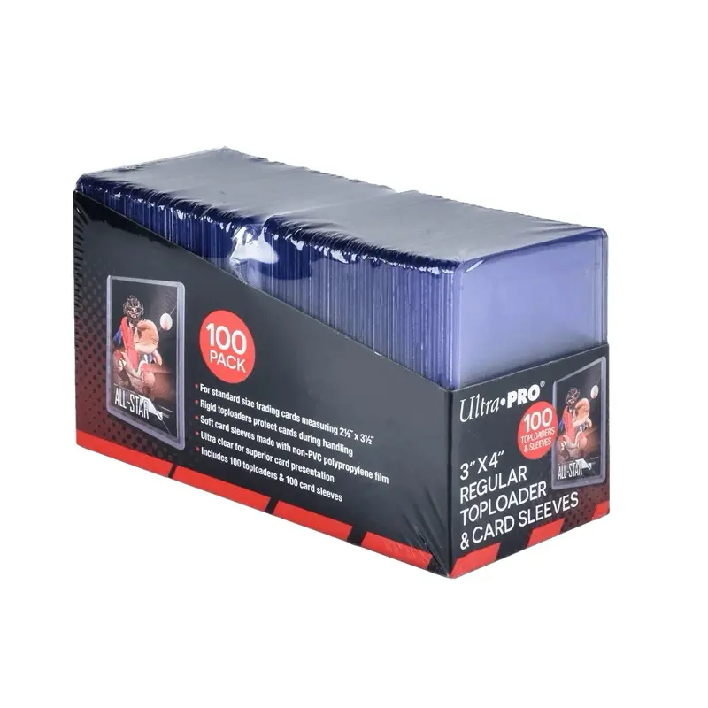 Trading Card Single Top Loader, Collectibles Accessory for Trading Card Protection