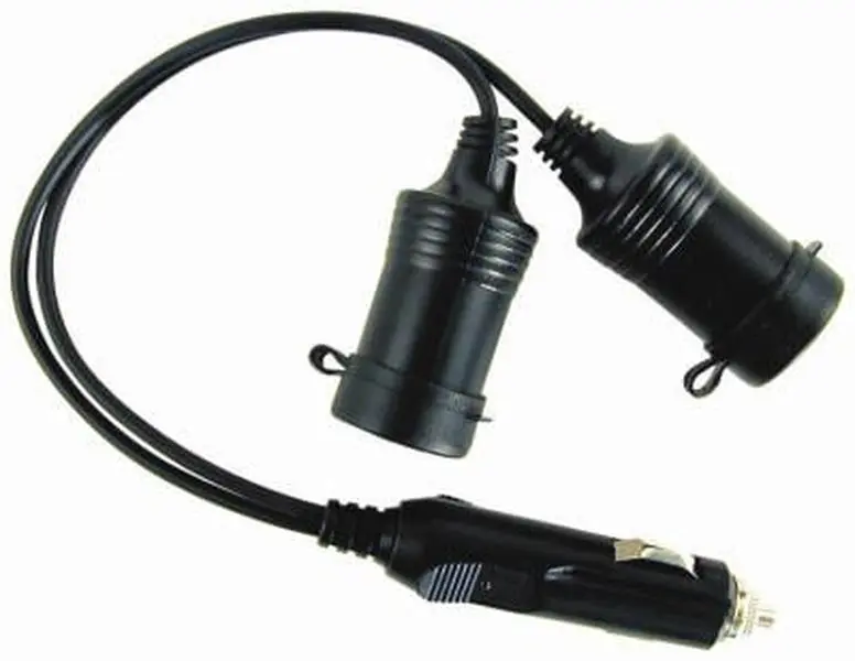 Unique Accessories 18809 12V Twin Socket Splitter Pack of 2
