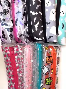 Zipper Pouch w/ Elastic