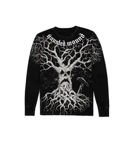 Affliction Men's Thermal Long Sleeve Shirt Harold 